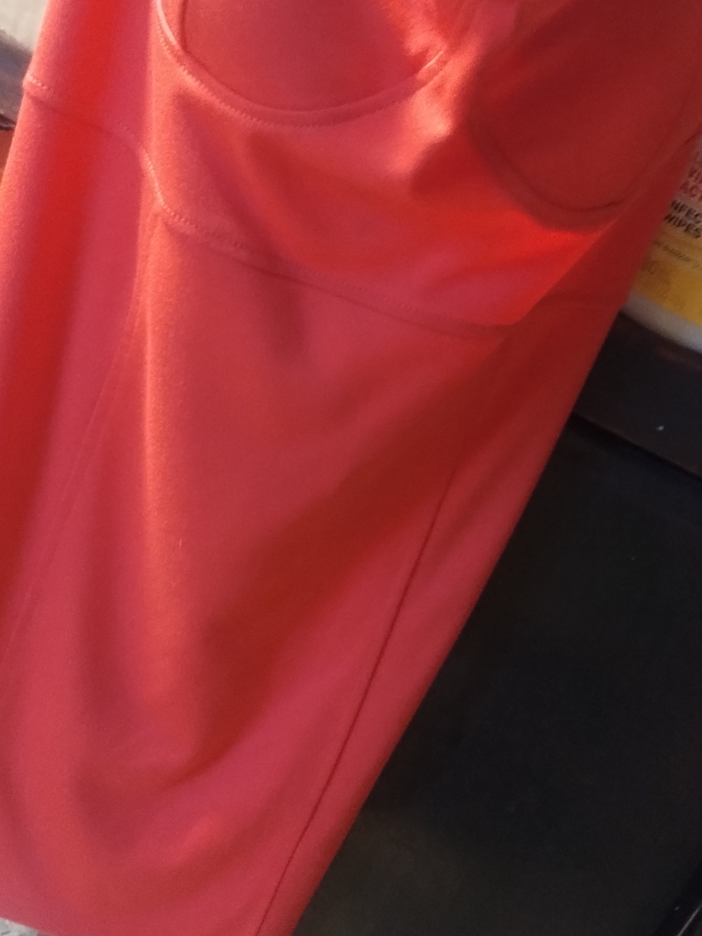 Guess Bright Coral-Red Dress